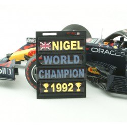 Pitboard 1/18 Formule 1 PBNM01
