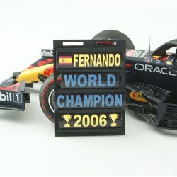 Pitboard 1/18 Formula 1 PBALO03
