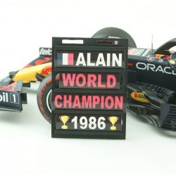 Pitboard 1/18 Formule 1 PBAL03