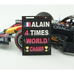 Pitboard 1/18 Formule 1 PBAL05
