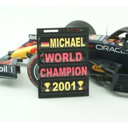 Pitboard 1/18 Formula 1 PBMS02