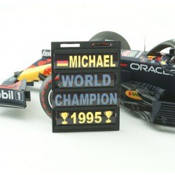 Pitboard 1/18 Formule 1 PBMS08