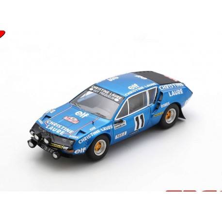 Alpine A310 11 Rallye Monte Carlo 1977 Frequelin - Delaval Spark S5469