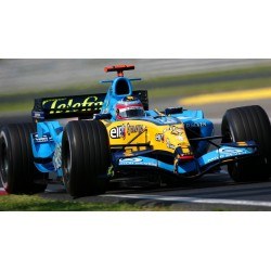 Renault R25 5 Fernando Alonso F1 France 2005 Winner Minichamps 117051005