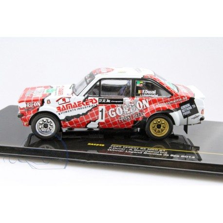 Ford Escort RS MKII 1 Legend Boucles de Spa 2014 Duval Bourdeaud'hui IXO RAC246