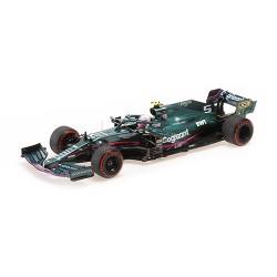 Aston Martin Mercedes AMR21 5 F1 2ème Grand Prix d'Azerbaijan 2021 Sebastian Vettel Minichamps 117210705