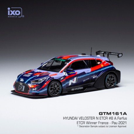 Hyundai Veloster N 8 ETCR Pau 2021 Augusto Farfus IXO GTM161A