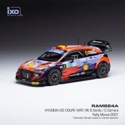 Hyundai i20 Coupe WRC 6 Monza Rally 2021 Sordo - Carrera IXO RAM824
