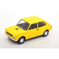 Fiat 127 Yellow WhiteBox WB124109