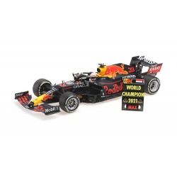 Red Bull Honda RB16B 33 F1 Winner Abu Dhabi World Champion 2021 Max Verstappen Minichamps 110212333