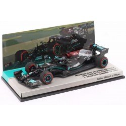 Mercedes AMG F1 W12 E Performance 44 F1 Bahrain 2021 Lewis Hamilton Minichamps 413210144