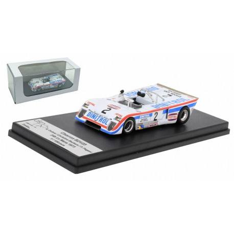 Trofeu Miniature voiture auto 1:43 Trofeu Chevron B21 24H Mans 1973 Modélisme Static 
