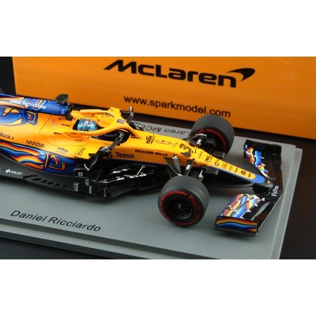 McLaren Mercedes MCL35M 3 F1 Grand Prix d'Abu Dhabi 2021 Daniel Ricciardo Spark S7854