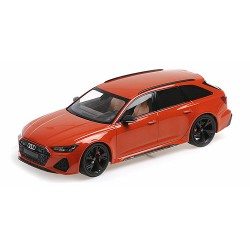 Audi RS6 Avant 2019 Orange Metallic Minichamps 155018012