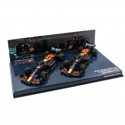 Cars Set Red Bull RB18 F1 Arabie Saoudite 2022 Verstappen Perez Minichamps 447221101