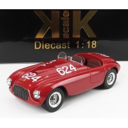 Ferrari 166MM 2.0L V12 Spider 624 Winner Mille Miglia 1949 C.Biondetti - E.Salani KK Scale KKDC180915