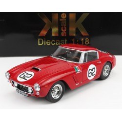 Ferrari 250GT SWB Coupe 62 Carlo Mario Abate Winner Monza 1960 KK Scale KKDC180864