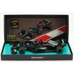 Mercedes AMG F1 W12 E Performance 44 F1 Grand Prix de Russie 100th Victory 2021 Lewis Hamilton Minichamps 113211544