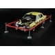 Boitier Showcase 1/18 with poles and protective ribbon Motorsport Modelisme DISMUS01