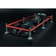 Boitier Showcase 1/18 with poles and protective ribbon Motorsport Modelisme DISMUS01