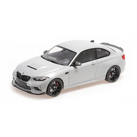 BMW M2 CS 2020 Silver Metallic Minichamps 155021024 - Miniatures Autos Motos