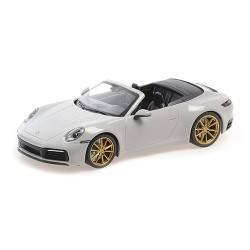 Porsche 911 Carrera 4S Cabriolet 2019 Grey Minichamps 155067335