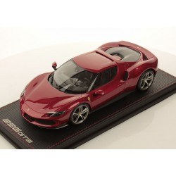 Ferrari 296 GTB Hybrid 830hp 2021 Rosso Imola MR Models FE035A