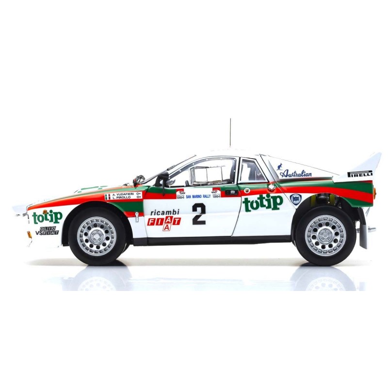 Lancia 037 Totip 2 Rallye San Marino 1984 Vudafieri - Pirolo Kyosho ...