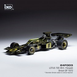 Lotus 72D 8 Emerson Fittipaldi F1 Angleterre 1972 IXO 24F003
