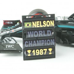 Pitboard 1/18 Formule 1 PBNP03