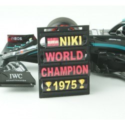 Pitboard 1/18 Formule 1 PBNL01