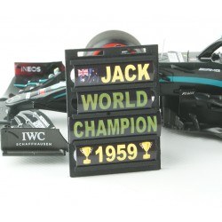 Pitboard 1/18 Formule 1 PBJAB01