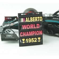 Pitboard 1/18 Formule 1 PBAA01