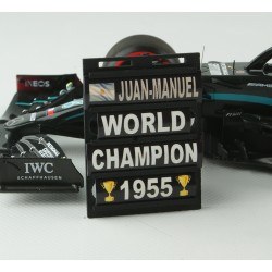 Pitboard 1/18 Formule 1 PBJMF03