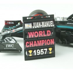 Pitboard 1/18 Formule 1 PBJMF05