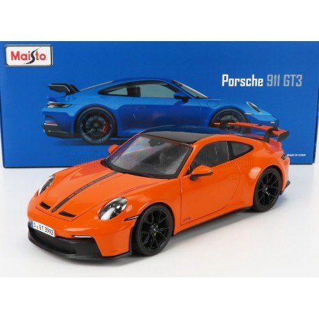 Porsche 911 992 GT3 Coupe 2022 Orange Maisto 36458O