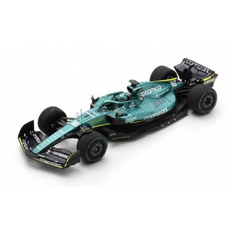 Aston Martin Mercedes AMR22 18 Lance Stroll F1 Emilie Romagne 2022 Spark  S8532 - Miniatures Autos Motos