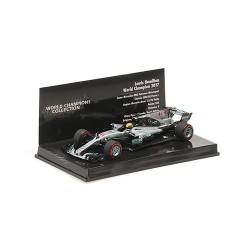 Mercedes F1 AMG W08 EQ Power + 44 F1 World Champion 2017 Lewis Hamilton Minichamps 436170044