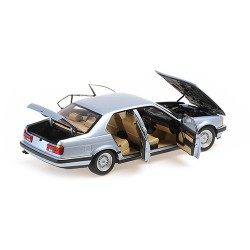 BMW 730I E32 1986 Metallic Light Blue Minichamps 100023008
