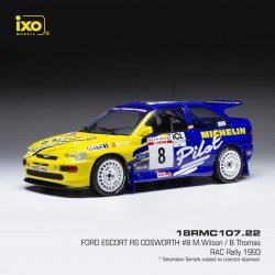 Ford Escort RS Cosworth 8 RAC Rally 1993 M.Wilson - B.Thomas IXO 18RMC107.22