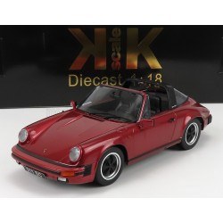 Porsche 911 SC Targa with extra hardtop 1983 Red Metallic KK Scale KKDC180841