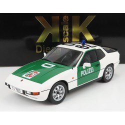 Porsche 924 Autobahn Polizei Dusseldorf Coupe 1985 Green White KK Scale KKDC180723