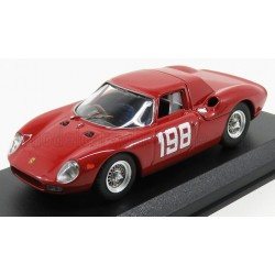 Ferrari 250LM Coupe 198 Winner Coppa FISA Monza 1966 E. Luati Best Model BEST9767
