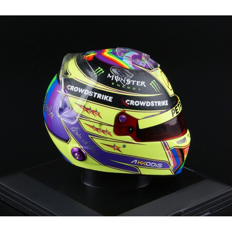 Casque Helmet 1/5 F1 Canada 2022 Lewis Hamilton Mercedes Spark 5HF082 ...
