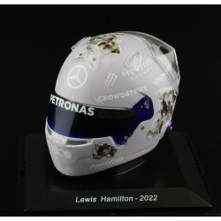 Casque Helmet 1/5 F1 Monaco 2022 Lewis Hamilton Mercedes Spark 5HF081