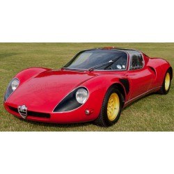 Alfa Romeo 33/2 Stradale 1968 Red Maxima MAX001031