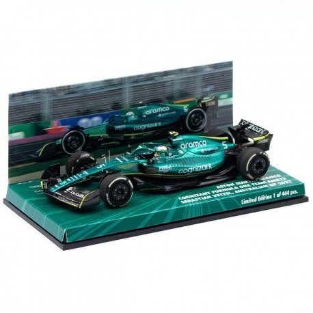 Aston Martin Mercedes AMR22 5 Sebastian Vettel F1 Australie 2022 Minichamps 447220305