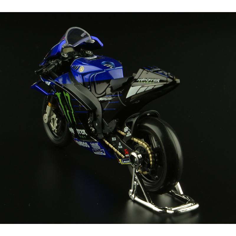 Fabio Quartararo Yamaha M1 n° 20 Champion du Monde Moto GP 2021 1/18 Maisto  M36373