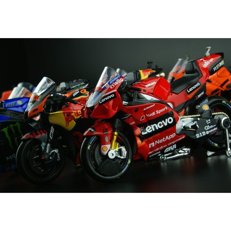 Collection des miniatures des motos du MotoGP