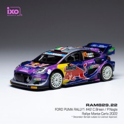 Ford Puma Rally1 42 Breen - Nagle Rallye Monte Carlo 2022 3ème IXO RAM829